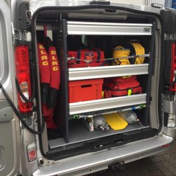 DLRG Fahrzeugeinrichtung