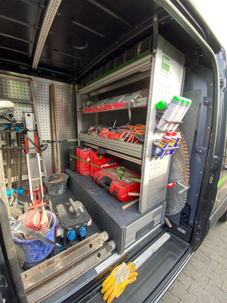 MercedesBenzSprinterBetonBohrenSägen MercedesBenzSprinterBetonBohrenSägen